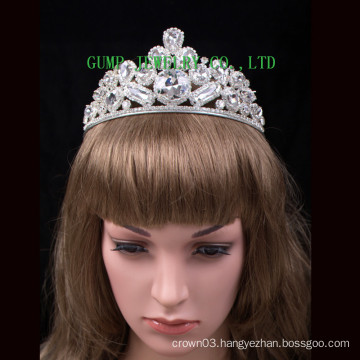 Big Rhinestone Tiara Hot Sale Crown Custom Design